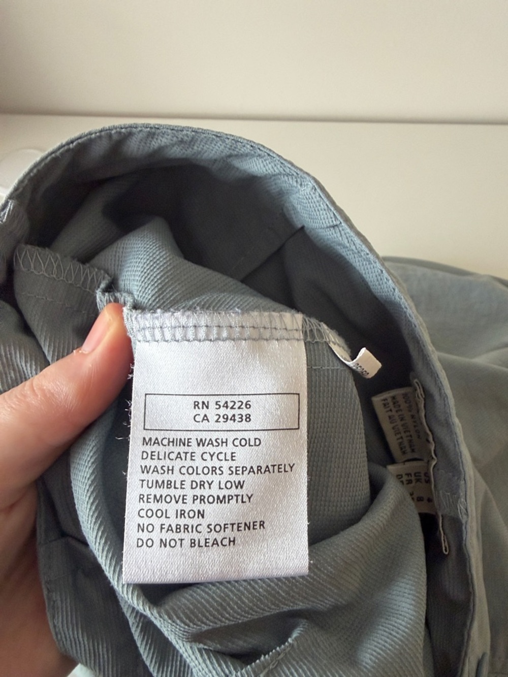 Royal Robbins Hiking Outdoor Dusty Blue Gray A-Line Skort Size 4 100% Nylon - Picture 9 of 14